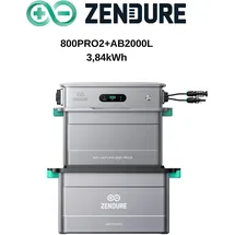 Zendure SolarFlow 800 Pro 3,84 kWh inkl. 1 x AB2000X Erweiterungsbatterie