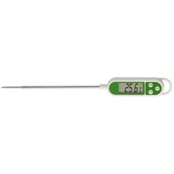 TFA Dostmann Bratenthermometer Einstichthermometer TFA 30.1054 Küchenthermometer grün Wetterladen