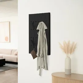 Home Deluxe Garderobenpaneel Quest 55 x 4 x 105 cm Schwarz