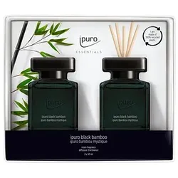 ipuro Raumduft ESSENTIALS black bamboo frisch 2x 50 ml, 1 St.