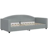 VidaXL Tagesbett Hellgrau 90x200 cm Stoff