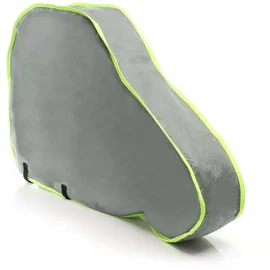 Wiltec Deichselabdeckung Grau 95x61x15cm Deichselhaube Wohnwagen Anhänger, Vlies