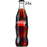 24x Cola-Cola Zero ohne zucker Italian alkoholfreies Getränk Glasflasche 330ml