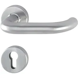 HOPPE Rosettenhalbgarnitur Paris E138Z/42/42S Edelstahl