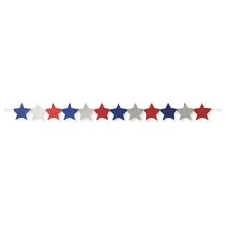 Girlande mit Sternen USA