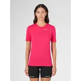 Uyn Airstream kurzarm Laufshirt Damen rose red L