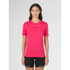 Uyn Airstream kurzarm Laufshirt Damen rose red L