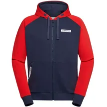 La Sportiva Hoodie Night Sky/Mountain Red XXL