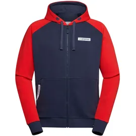 La Sportiva Hoodie Night Sky/Mountain Red XXL