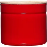 RIESS Vorratsdose mit Eschenholzdeckel 1.49l tomato (2174-213)