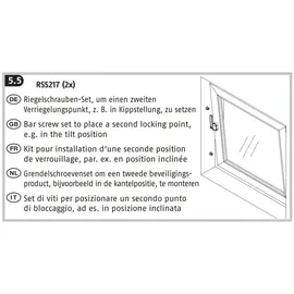 ABUS Abus, RSS217 Riegelschraubenset für FPR217