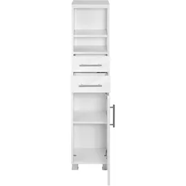 WELLTIME Jaca Midischrank 30 x 130 x 27 cm Weiß