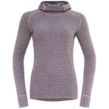 Devold of Norway Kvitegga Hoodie Grau/Rosa XS