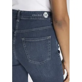 MAC Dream Jeans Straight in Mid Blue Authentic Wash-D44 / L30