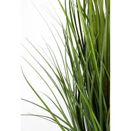 I.GE.A. Kunstpflanze I.GE.A. "Grasbusch", grün, B:20cm H:43cm L:20cm, Obermaterial: 100% Kunststoff, Kunstpflanzen, Kunstpflanze, Kunstgras