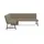 OTTO home Eckbank OTTO HOME "Oregon Küchenbank, Polsterbank, Esszimmerbank, 177x140 cm", grau, B:177cm H:90cm T:140cm, Massivholz, Metall, Polyester, Sitzbänke, Eckbank, Moderne Bank und Farben, Sitzplatzanzahl: 4/5, Frei in Raum stellbar