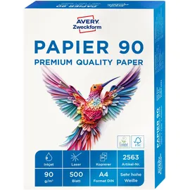 Zweckform Drucker- und Kopierpapier A4 90 g/m2 500 Blatt