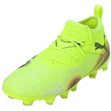 Puma Future 8 Match FG/AG Jr Fussballschuh, Yellow ALERT Black-Sun Struck, 37.5