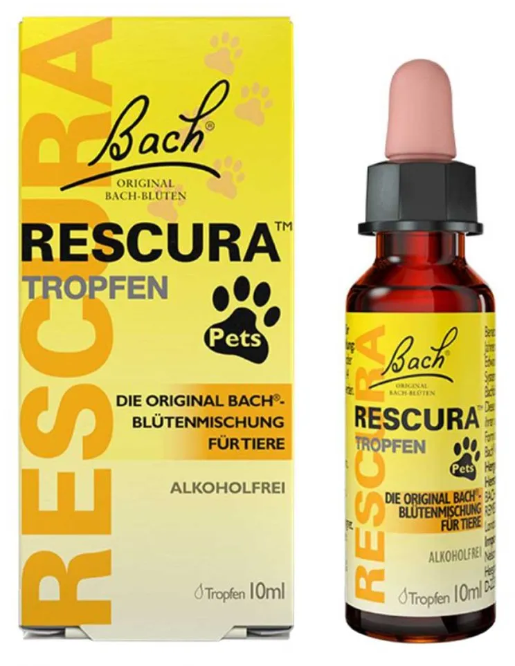 Bachblüten Original Rescura Pets Tropfen alkoholfrei