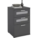 CARO-Möbel Nachtschrank Marike 40 x 63 x 38 cm Grau