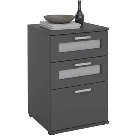 CARO-Möbel Nachtschrank Marike 40 x 63 x 38 cm Grau