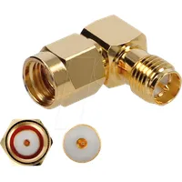 DeLock 89956 89956 HF-Adapter RPSMA-Stecker - RPSMA-Buchse 1St.