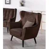 Andas Ohrensessel »Hemmink, Sessel, Loungesessel« mit Knopfheftung