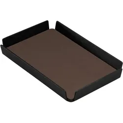 Stil Casa, 6-teiliges Set für Hotelzimmer, Innenraum aus gepaart Polyurethan, 17x11 cm, braun.