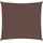 furnicato Sonnensegel Oxford-gewebe Quadratisch 3x3 M Braun