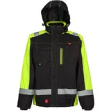 URG URGENT Winterjacke Gefüttert Schwarz (GL-8365) M - M