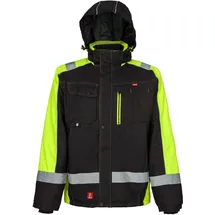 URG URGENT Winterjacke Gefüttert Schwarz (GL-8365) M - M