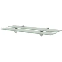 vidaXL Wandregal 60 x 10 cm Weiß