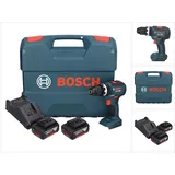 Bosch GSB 18V-55 inkl. 2 x 5,0 Ah + Ladegerät + Koffer