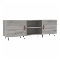 VidaXL TV-Schrank Grau Sonoma 150x30x50 cm Holzwerkstoff