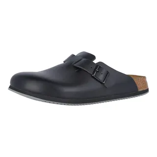Birkenstock Boston Super Grip Naturleder schwarz 43