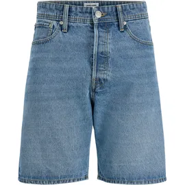 Jack & Jones PlusSize Shorts "JJITONY JJORIGINAL SHORTS AKM 111 PLS", Herren, Gr. 48 (7XL), N-Gr, blau denim, Web, Obermaterial: 100% Baumwolle, JACK & JONES PLUSSIZE, Abriebeffekte, relaxed fit knielang, Hosen Shorts