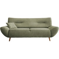 MID.YOU 3-Sitzer-Sofa Drago Grün Chenille