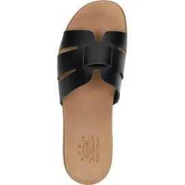 SKECHERS Desert Kiss Low Peak Look, Damen Schiebe-Sandalen, Black,