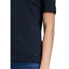 Betty & Co Basic Shirt mit Rundhalsausschnitt Dunkelblau,S | S