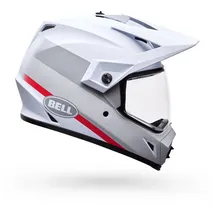bell-helmets MX-9 Adventure Weiss/Rot