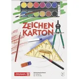Brunnen Zeichenkartonblock A3 190 g/m2 10 Blatt