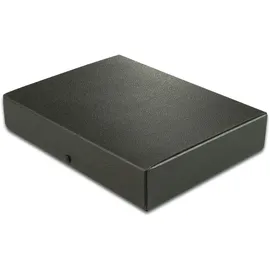 Elba Heftbox 6,5 cm schwarz marmoriert, 1 St.