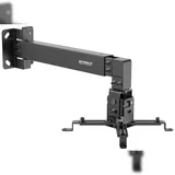 SpeaKa Professional SP-PWM-100 Beamer-Wandhalterung Drehbar Wandabstand (max.): 600 mm Schwarz