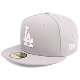 New Era Baseball Cap LA Dodgers grau 7 3/4