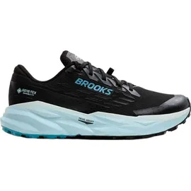 Brooks Cascadia 19 GTX Damen Black/Ebony/Blue Flower 37,5