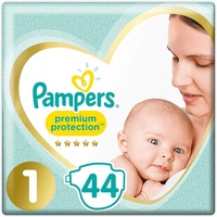 Pampers New Baby Windeln Urinschutz Stuhlschutz Größe (2-5 kg) 2 x 44 Stück