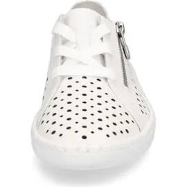 Rieker Komfort Schnürschuhe in Weiß 36