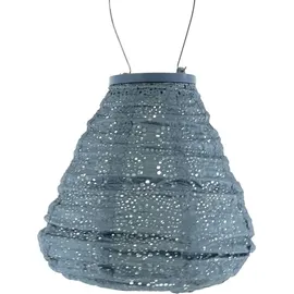 lumiz Lampion Solarlampe Tulip 20 Fiore Grey Blue graublau Ø 20 cm - Tyvek®