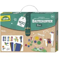 SIMM Marketing Bastelkoffer blau 400 Teile