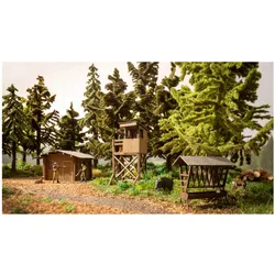NOCH 66806 H0 Laser-Cut Deko-Set"Im Wald"